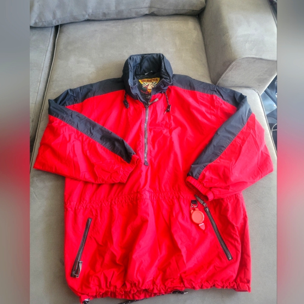 Obermeyer Men’s XL Red Black Insulated Ski Jacket Snowboard Outdoors